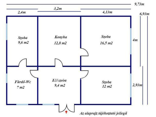 Eladó családi ház, Nagykőrösön 35 M Ft, 3 szobás