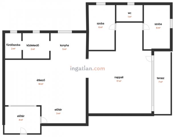 Eladó családi ház, Budapesten, XVII. kerületben 98 M Ft