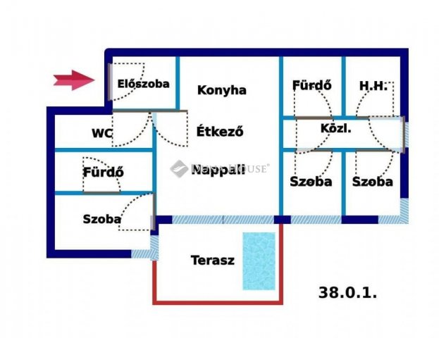Eladó téglalakás, II. kerületben, Endrődi Sándor utcában