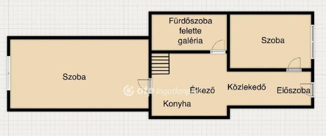 Eladó téglalakás, Budapesten, IX. kerületben 69.9 M Ft, 2 szobás