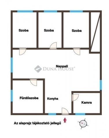 Eladó téglalakás, Budapesten, XV. kerületben 89 M Ft, 4 szobás