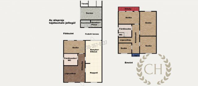 Eladó ikerház, Szatymazon 94.99 M Ft, 5+1 szobás