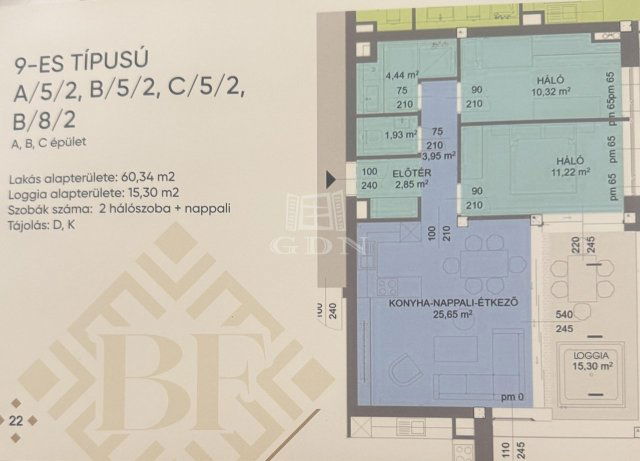 Eladó téglalakás, Balatonfüreden 135.98 M Ft, 3 szobás