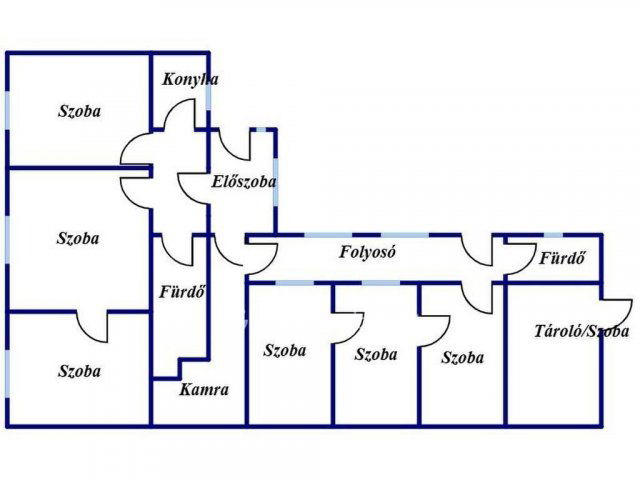 Eladó családi ház, Villányban 27 M Ft, 7 szobás