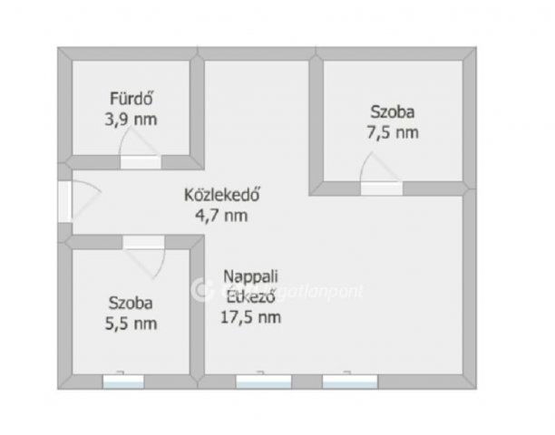 Eladó téglalakás, Szekszárdon 41.9 M Ft / költözzbe.hu