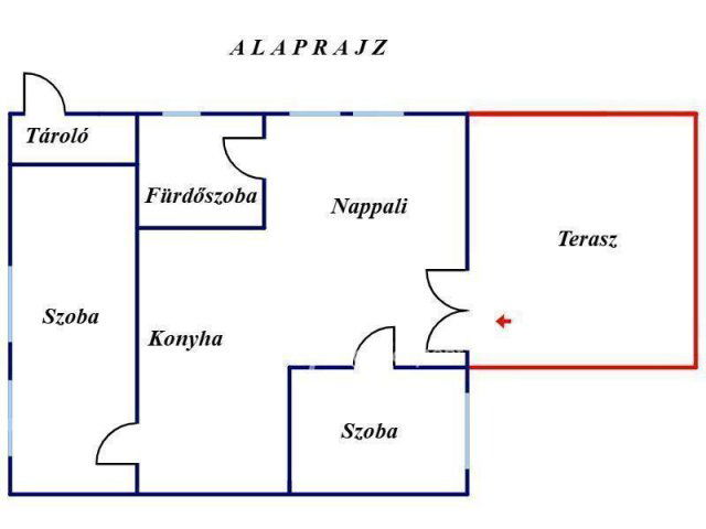 Eladó nyaraló, Hajdúnánáson 23.5 M Ft, 1+2 szobás