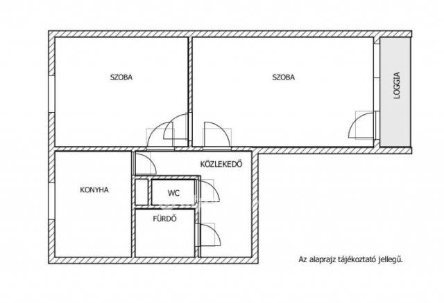 Eladó panellakás, Csongrádon 27.9 M Ft, 2 szobás