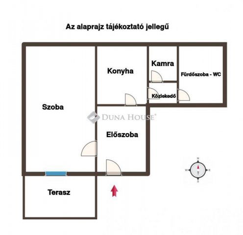 Eladó téglalakás, Mohácson, Kossuth Lajos utcában 10 M Ft