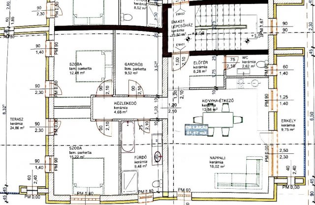 Eladó téglalakás, Nemesvámoson 130 M Ft, 3 szobás
