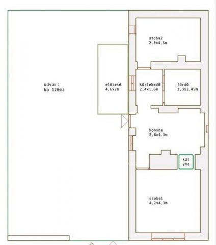 Eladó sorház, Hegymagason 29.9 M Ft, 2 szobás