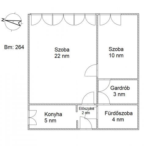 Eladó panellakás, Budapesten, XIV. kerületben 57.4 M Ft, 2 szobás