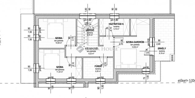 Eladó ikerház, Vecsésen 125 M Ft, 4+1 szobás