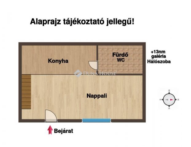 Eladó téglalakás, Budapesten, VI. kerületben 51.9 M Ft, 1 szobás