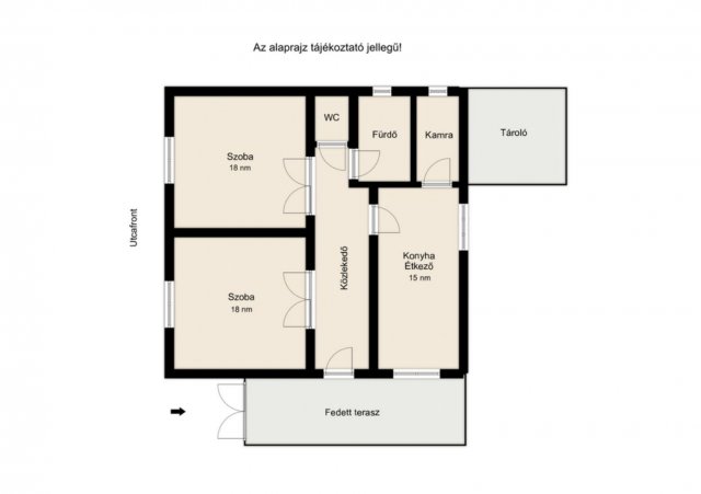 Eladó családi ház, Kiszomboron 26.5 M Ft, 2 szobás