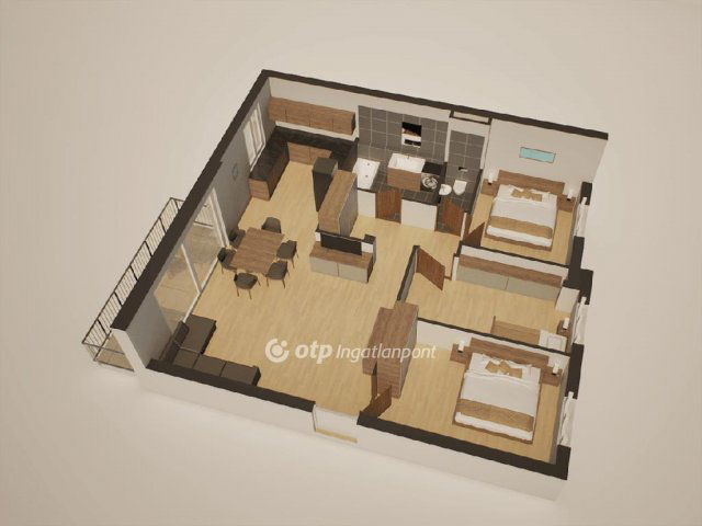 Eladó téglalakás, Nagykanizsán 90.915 M Ft, 4 szobás