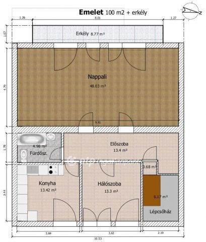 Eladó családi ház, Budapesten, XXI. kerületben 129.9 M Ft