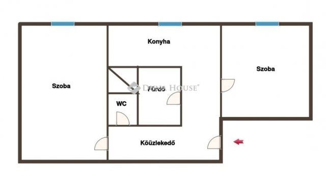 Eladó panellakás, Pécsett 58.9 M Ft, 2 szobás
