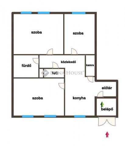 Eladó téglalakás, Kiskőrösön, Bajcsy-Zsilinszky utcában