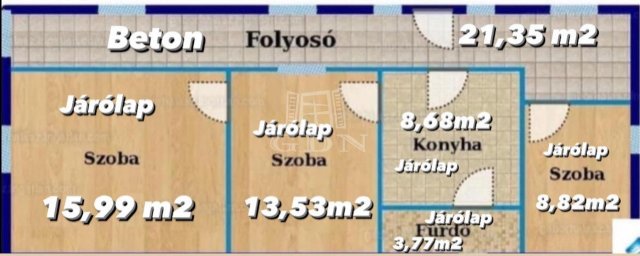 Eladó családi ház, Soponyán 35 M Ft, 3+1 szobás