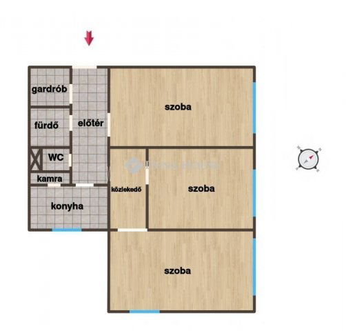 Eladó panellakás, Budapesten, III. kerületben 84.99 M Ft