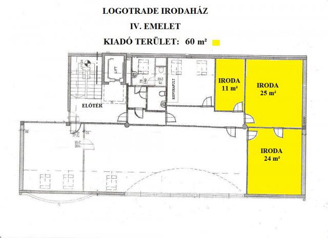 Kiadó iroda, Budapesten, XIII. kerületben, Röppentyű utcában