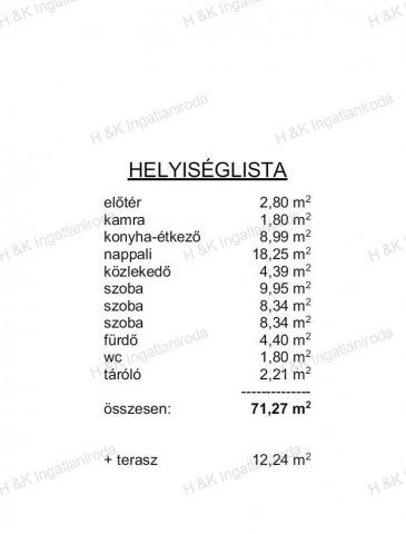 Eladó ikerház, Vácrátóton 82.5 M Ft, 4 szobás