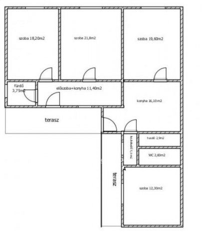 Eladó családi ház, Csongrádon 39 M Ft, 4 szobás