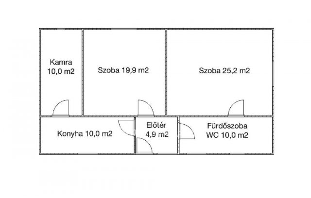 Eladó családi ház, Csanyteleken 9.9 M Ft, 2 szobás