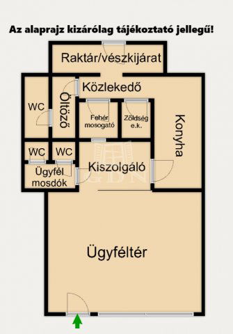 Eladó üzlethelyiség, Budapesten, XIII. kerületben 44 M Ft
