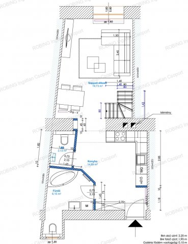 Eladó téglalakás, Budapesten, VIII. kerületben, Práter utcában