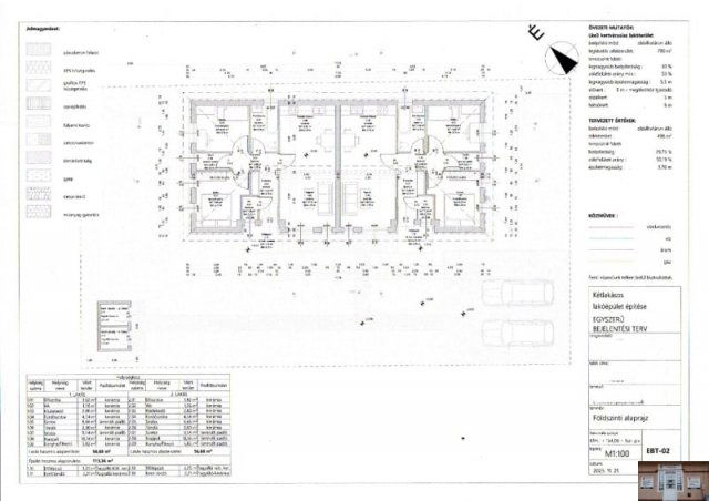 Eladó sorház, Monoron 60 M Ft, 1+2 szobás / költözzbe.hu