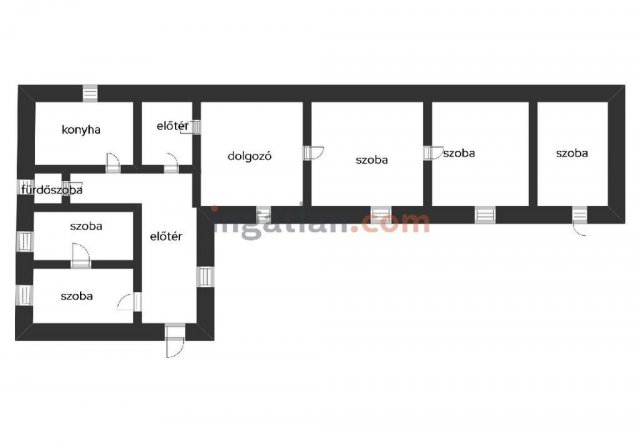 Eladó családi ház, Előszálláson 20 M Ft, 5 szobás