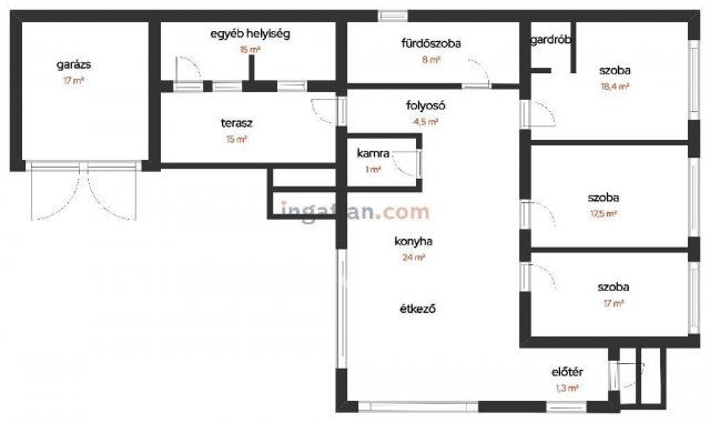 Eladó családi ház, Őrhalmon 33 M Ft, 3 szobás