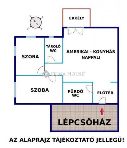 Eladó téglalakás, Monorierdőn 57.9 M Ft, 3 szobás