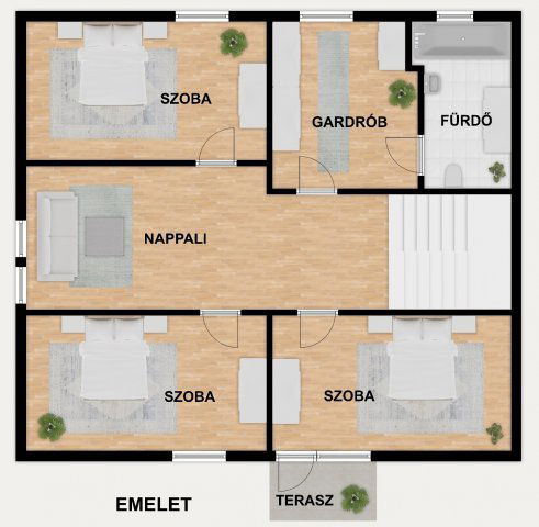 Eladó családi ház, Budapesten, XVII. kerületben, Aknász utcában