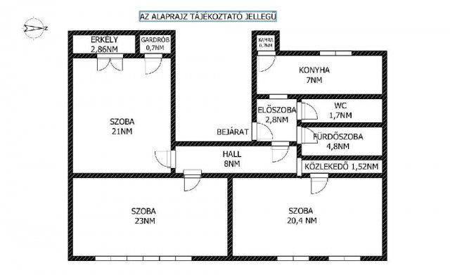 Eladó téglalakás, Budapesten, XIV. kerületben 130 M Ft