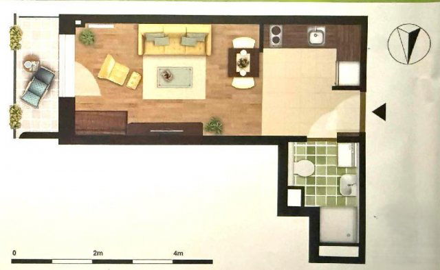 Eladó panellakás, Budapesten, III. kerületben 52 M Ft, 1 szobás