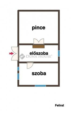 Eladó családi ház, Csopakon 75 M Ft, 1 szobás