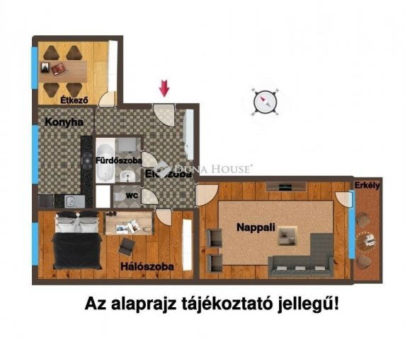 Eladó panellakás, Budapesten, XV. kerületben 65.5 M Ft, 2 szobás