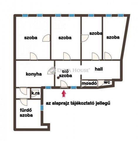 Eladó téglalakás, Budapesten, V. kerületben, Kristóf téren