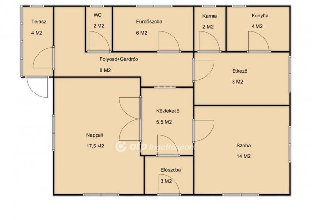 Eladó családi ház, Tiszavasváriban 49.9 M Ft, 4 szobás