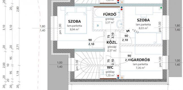 Eladó sorház, Székesfehérvárott, Tasnádi utcában 87.8 M Ft