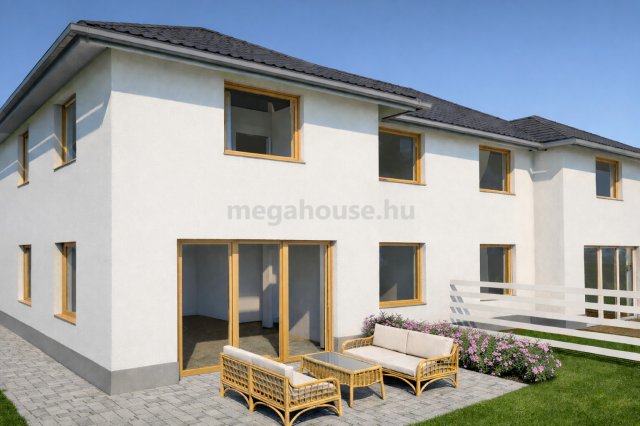 Eladó ikerház, Biatorbágyon 168.5 M Ft, 5+1 szobás