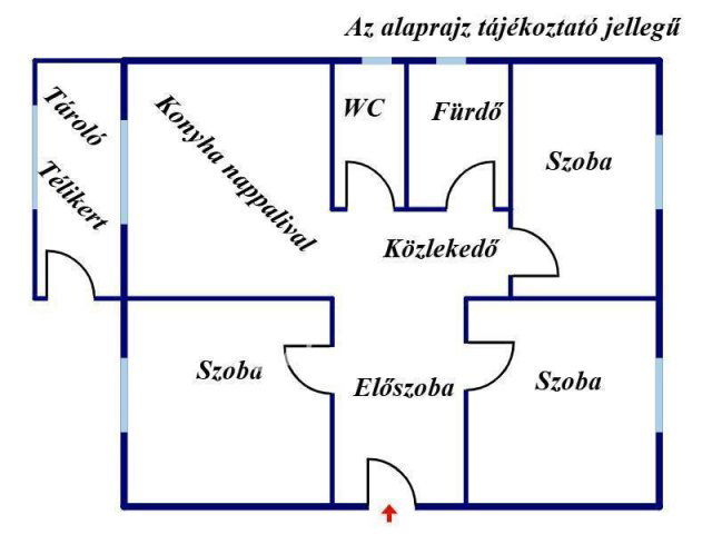 Eladó családi ház, Demecseren 30 M Ft, 3 szobás