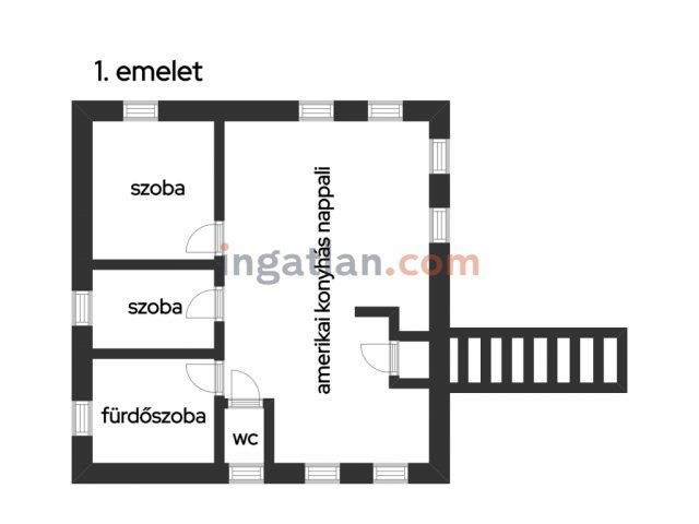 Eladó családi ház, Gödöllőn, Honvéd utcában 134 M Ft