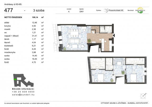 Eladó téglalakás, Budapesten, VI. kerületben, Andrássy úton