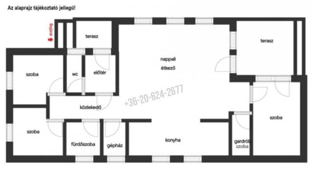 Eladó családi ház, Nézsán 99 M Ft, 4 szobás