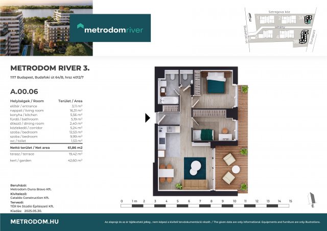 Eladó téglalakás, Budapesten, XI. kerületben, Budafoki úton