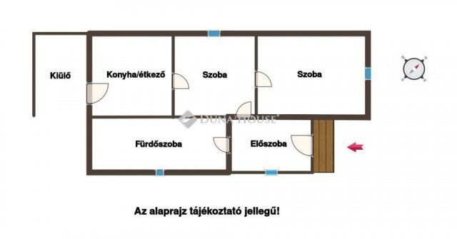 Eladó családi ház, Zsámbokon 17 M Ft, 2 szobás