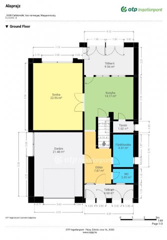 Eladó családi ház, Celldömölkön 85 M Ft, 3+1 szobás